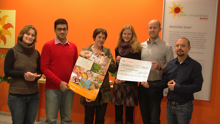 Kinderhospiz Donation 2013-01-21 kinderhospiz donation